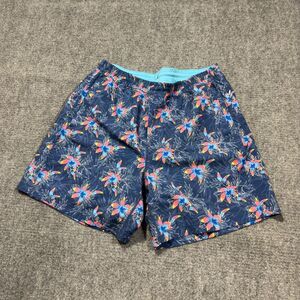 Birddogs Captain South Shorts Mens XL Blue Lined Boomstick Gym Athletic 7"